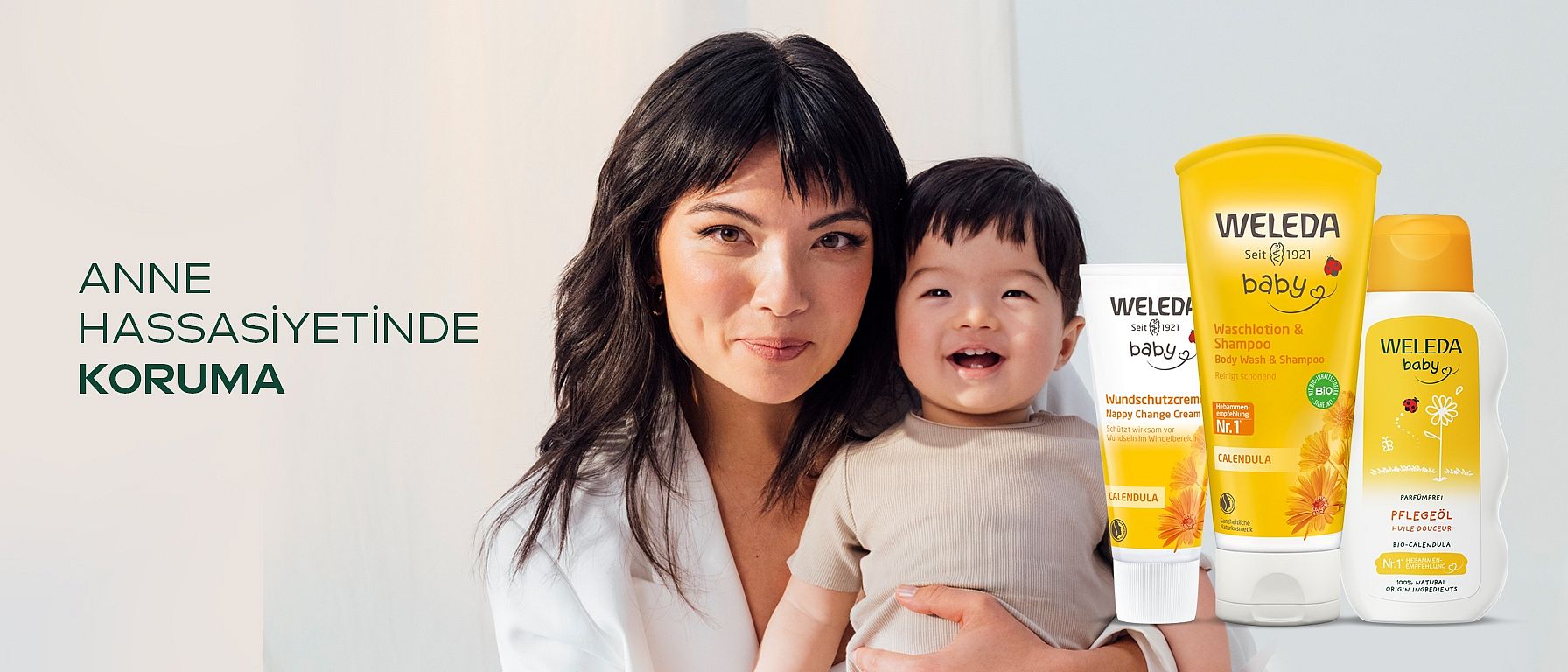 weleda bebek bakım serisi