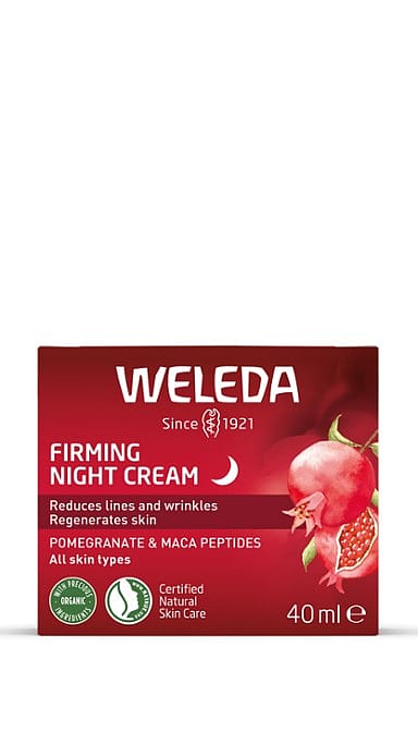 Pomegranate & Maca Peptides Organik Nar Özlü Nemlendirici ve Sıkılaştırıcı Gece Bakım Kremi 40ml