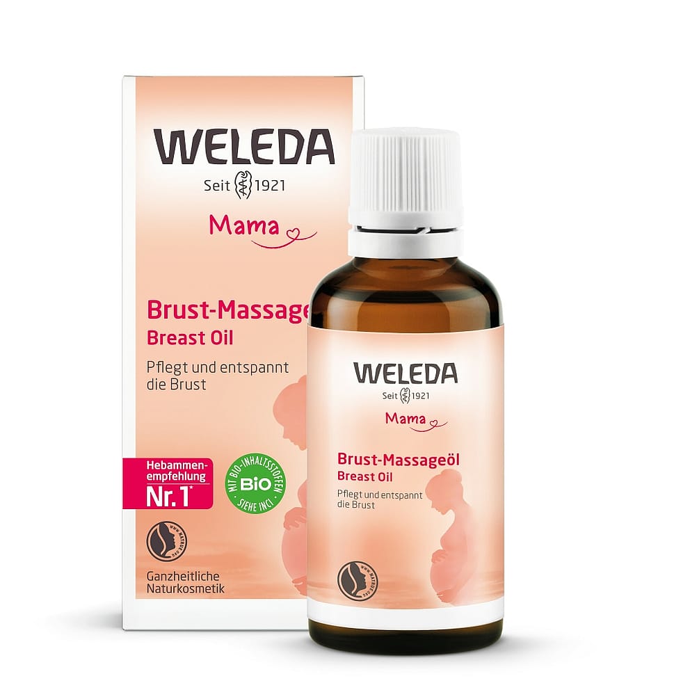 Organik Anne Göğüs Masaj Yağı